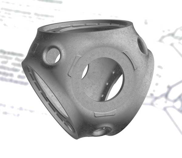 Hub FE Mesh Hub FE Mesh